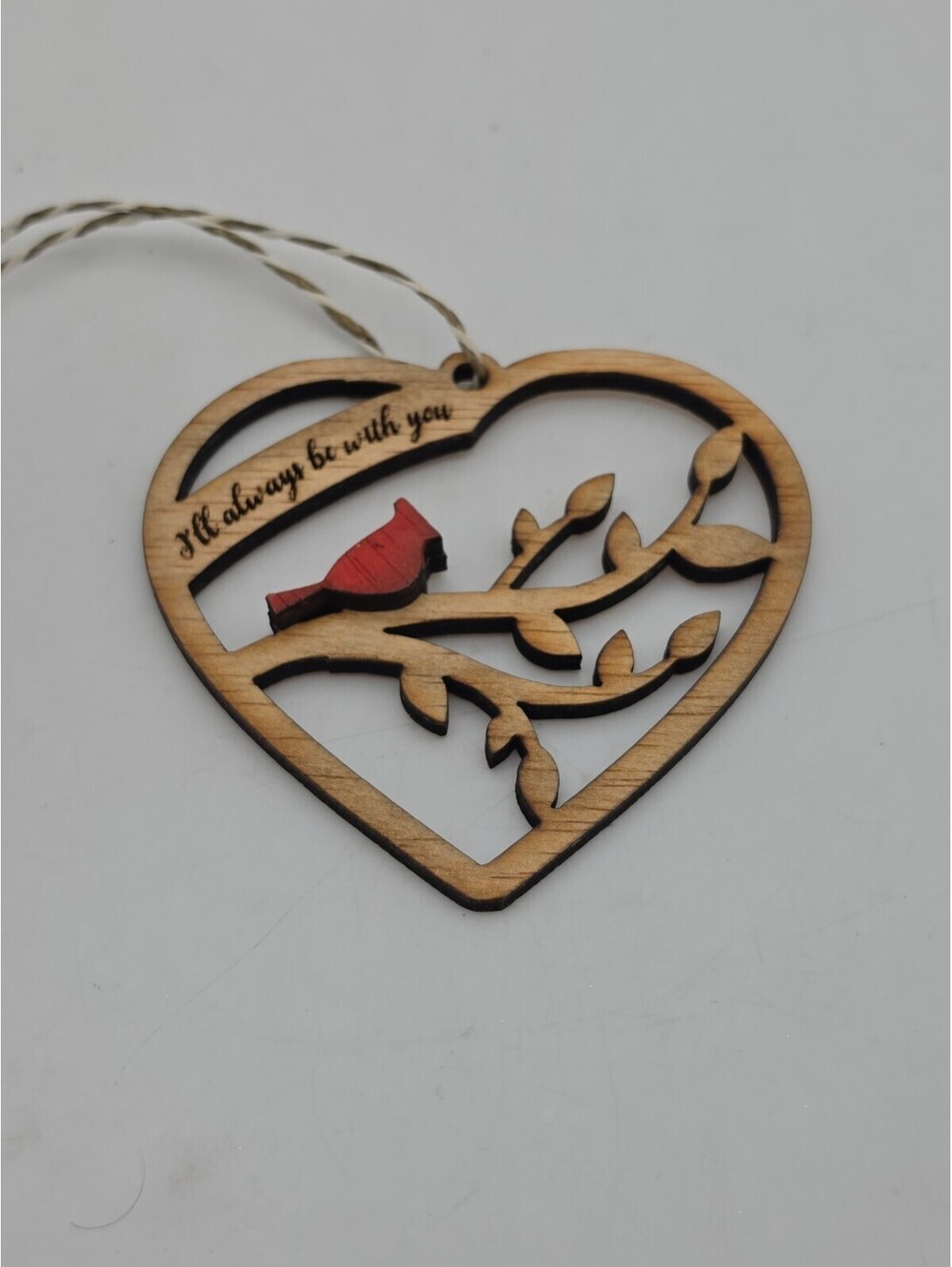 Cardinal Story Ornament - Symbol of Love & Remembrance Christmas Ornament